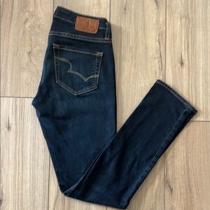 Big Star Women's Skinny Jeans - Dark Blue